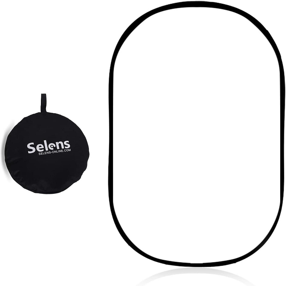 Photography Lighting Portrait - Selens White Diffuser เครื่องกระจายแสงแบบพับได้ แผงกระจายแสง แผงสะท้อนแสง