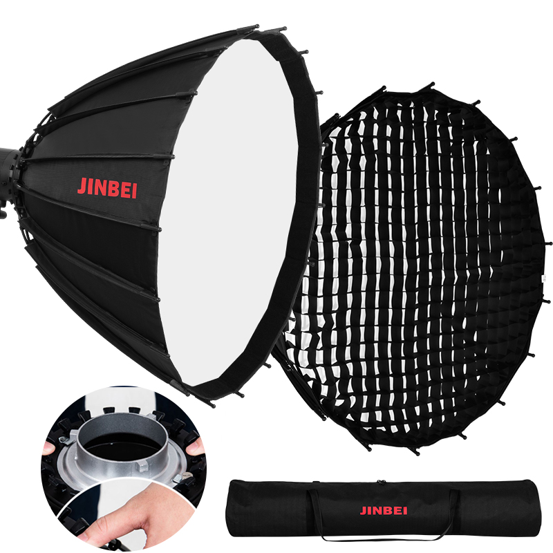 Parabolic Umbrella Deep - ซอฟต์บ็อกซ์ JINBEI แบบสะท้อนแสงทรงพาราโบลา ขนาด 120 ซม.