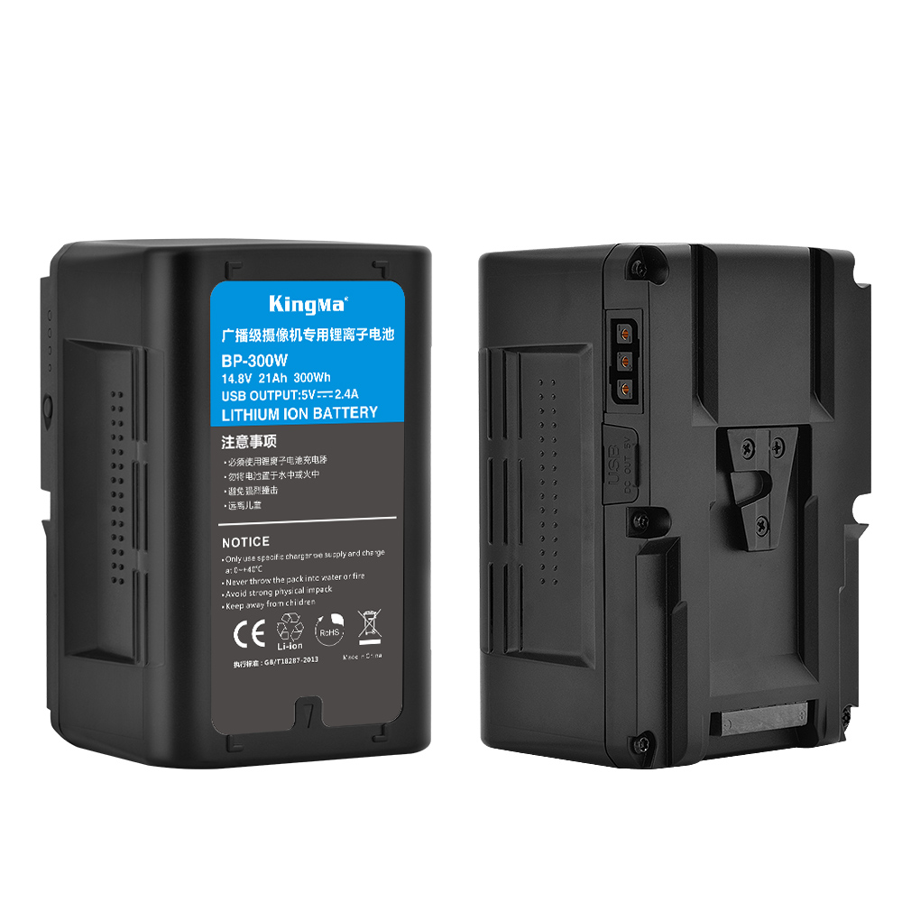 V Mount Battery - แบตเตอรี่ Kingma ความจุสูง 21000mAh BP-300W 300Wh