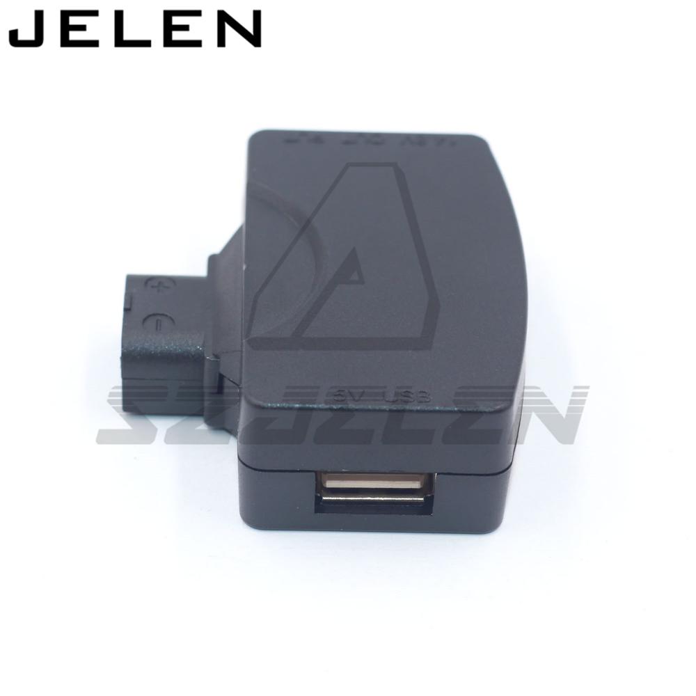 V Mount Battery - D-Tap เป็น P-Tap และอะแดปเตอร์ USB 5V