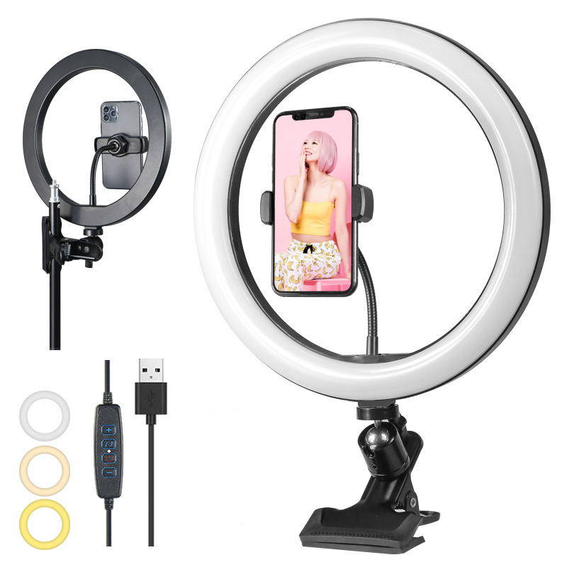 Photography Lighting Video - หรี่แสงได้ LED Ring Light Profissional 26