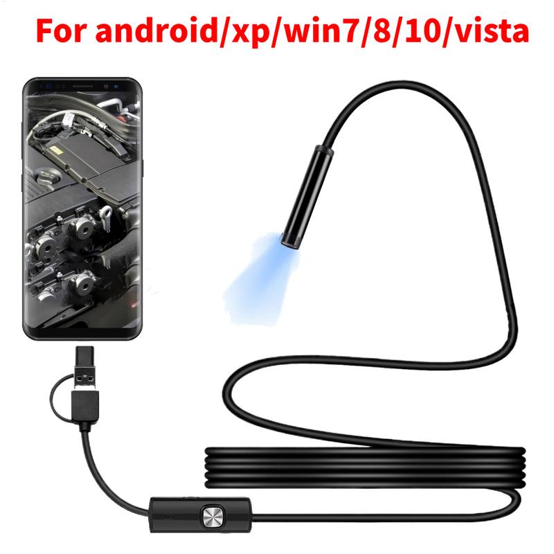 Macro Photography Led Lighting - 5.5 มม.TYPE-C กล้อง Endoscope 640x480 กันน้ํา