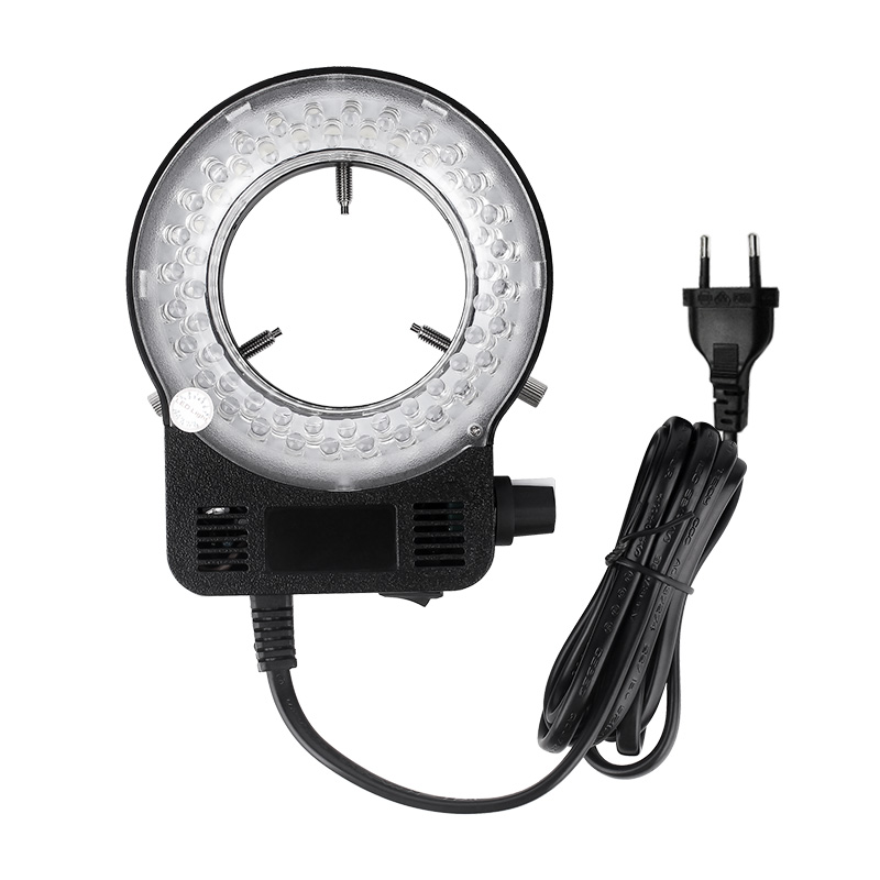Macro Photography Led Lighting - ไฟวงแหวน LED สำหรับกล้องจุลทรรศน์ 56 ดวง สำหรับกล้องจุลทรรศน์สเตอริโอในอุตสาหกรรม