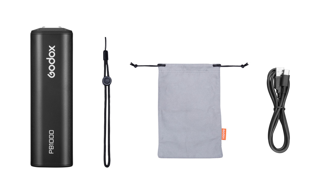 Photography Lighting System - ชุดแบตเตอรี่ Godox Flash PB1000 สำหรับระบบแฟลช แหล่งจ่ายไฟแบบพกพาความจุสูงสำหรับการถ่ายภาพในสตูดิโอและนอกสถานที่