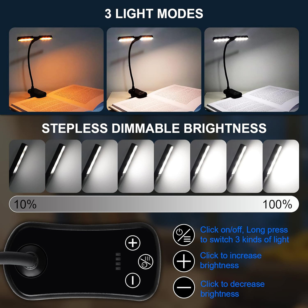 Dual หัว 14 LED Touch Control  - Photography Lighting Book บทวิจารณ์และราคา