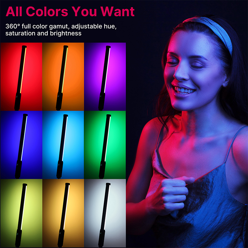 Ulanzi VL119 มือถือ RGB สีสัน  - Photography Lighting System บทวิจารณ์และราคา