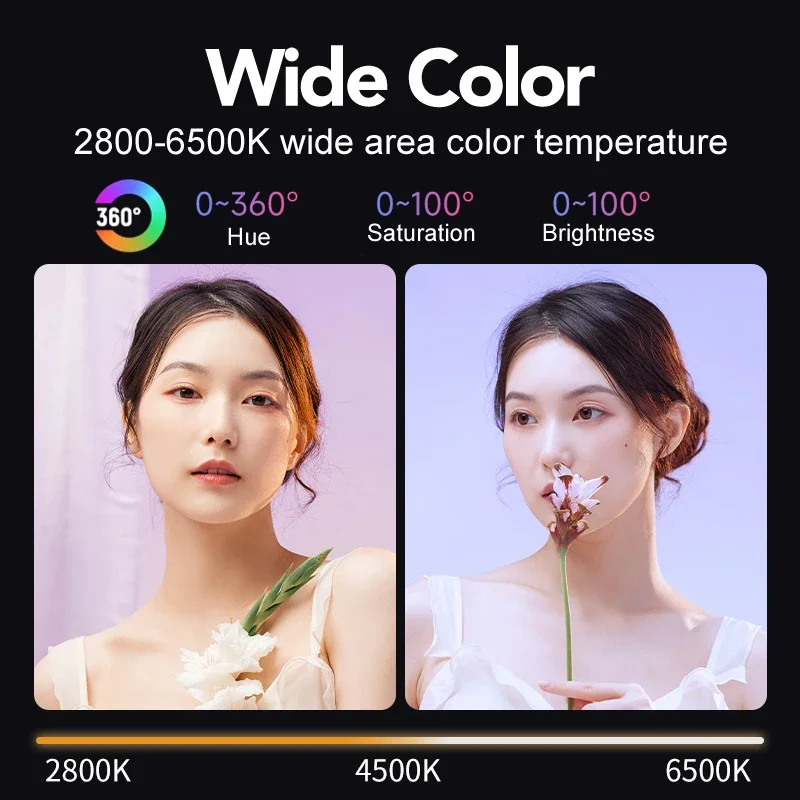 RGB Video Light แบบพกพา LED สต - Photography Lighting System บทวิจารณ์และราคา