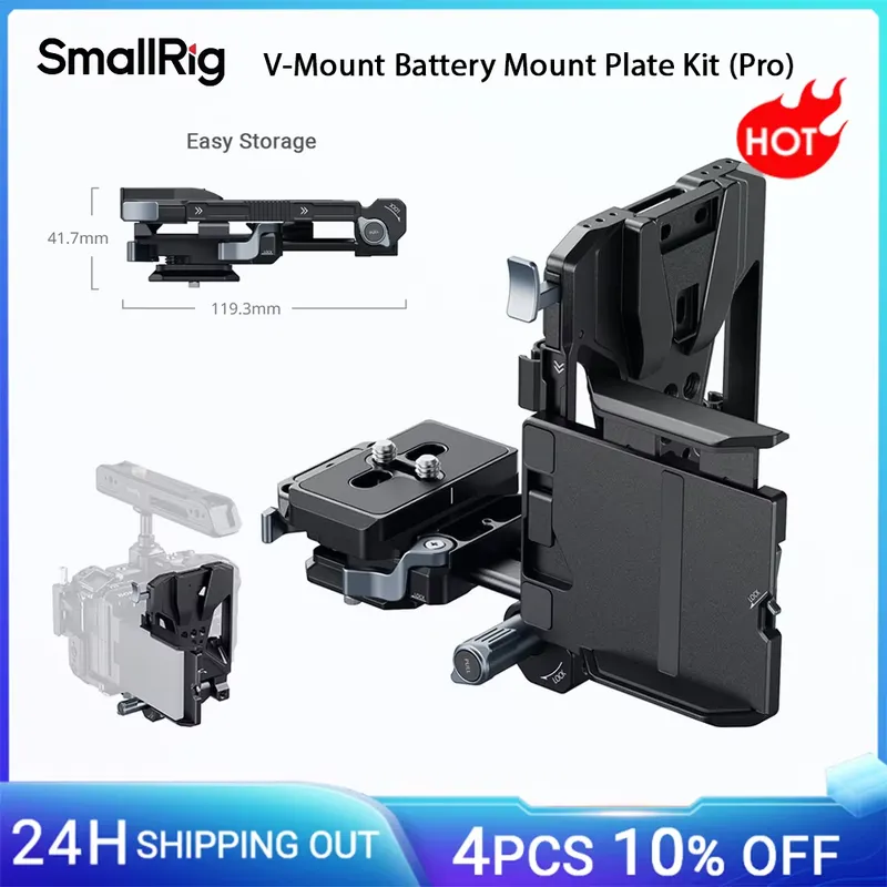 แบรนด์ SmallRig ชุดแผ่นยึดแบตเ - V Mount Battery บทวิจารณ์และราคา