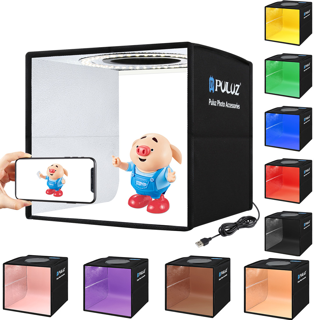 เดสก์ท็อปแบบพกพาพับ Mini Softb - Photography Lighting And Backdrop บทวิจารณ์และราคา