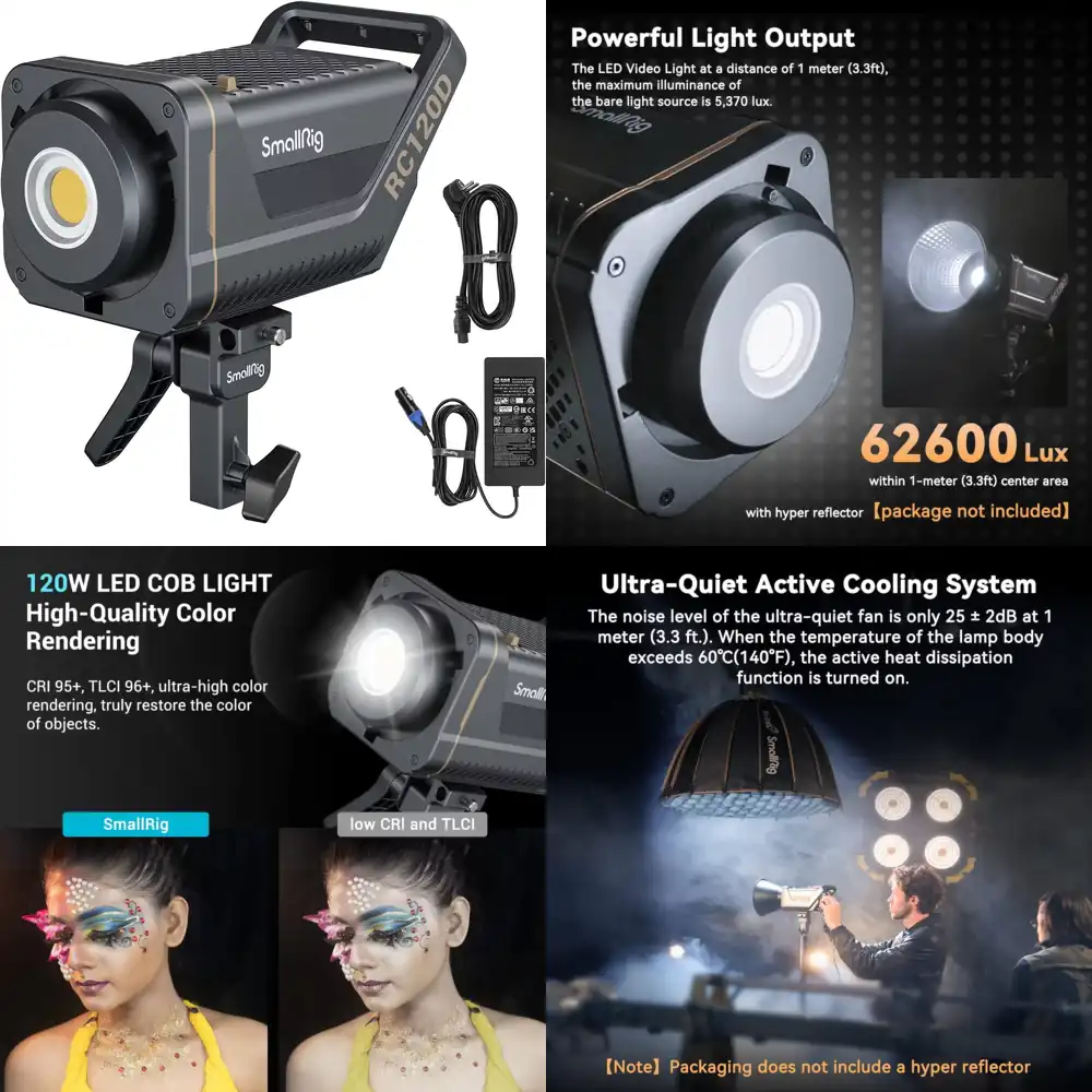 SmallRig RC 120D 120W COB LED  - V Mount Battery บทวิจารณ์และราคา
