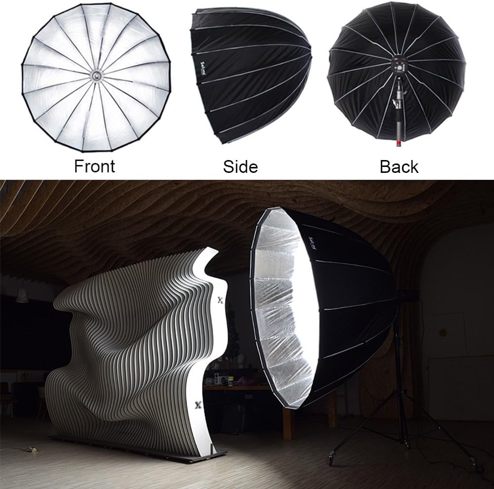 ซอฟต์บ็อกซ์แบบหกเหลี่ยม Selens - Parabolic Umbrella Deep บทวิจารณ์และราคา