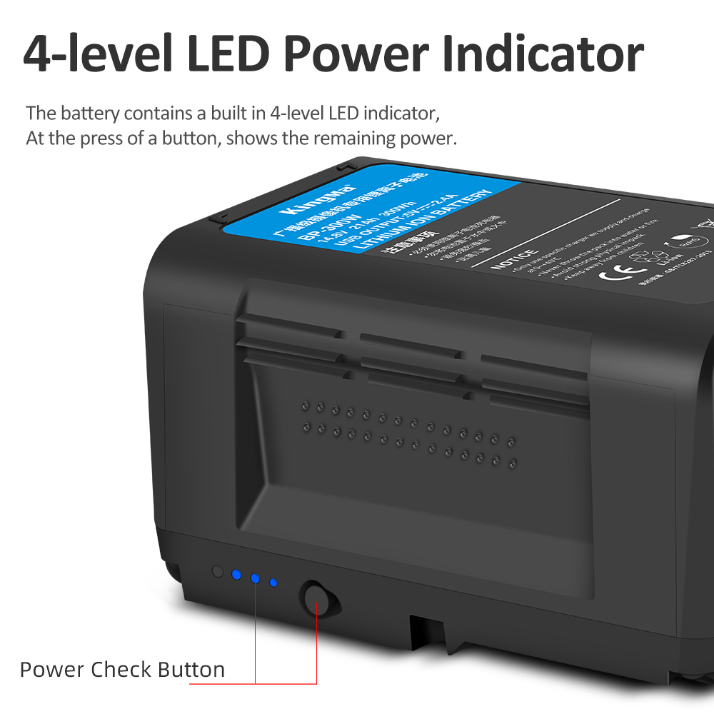 แบตเตอรี่ Kingma ความจุสูง 210 - V Mount Battery บทวิจารณ์และราคา