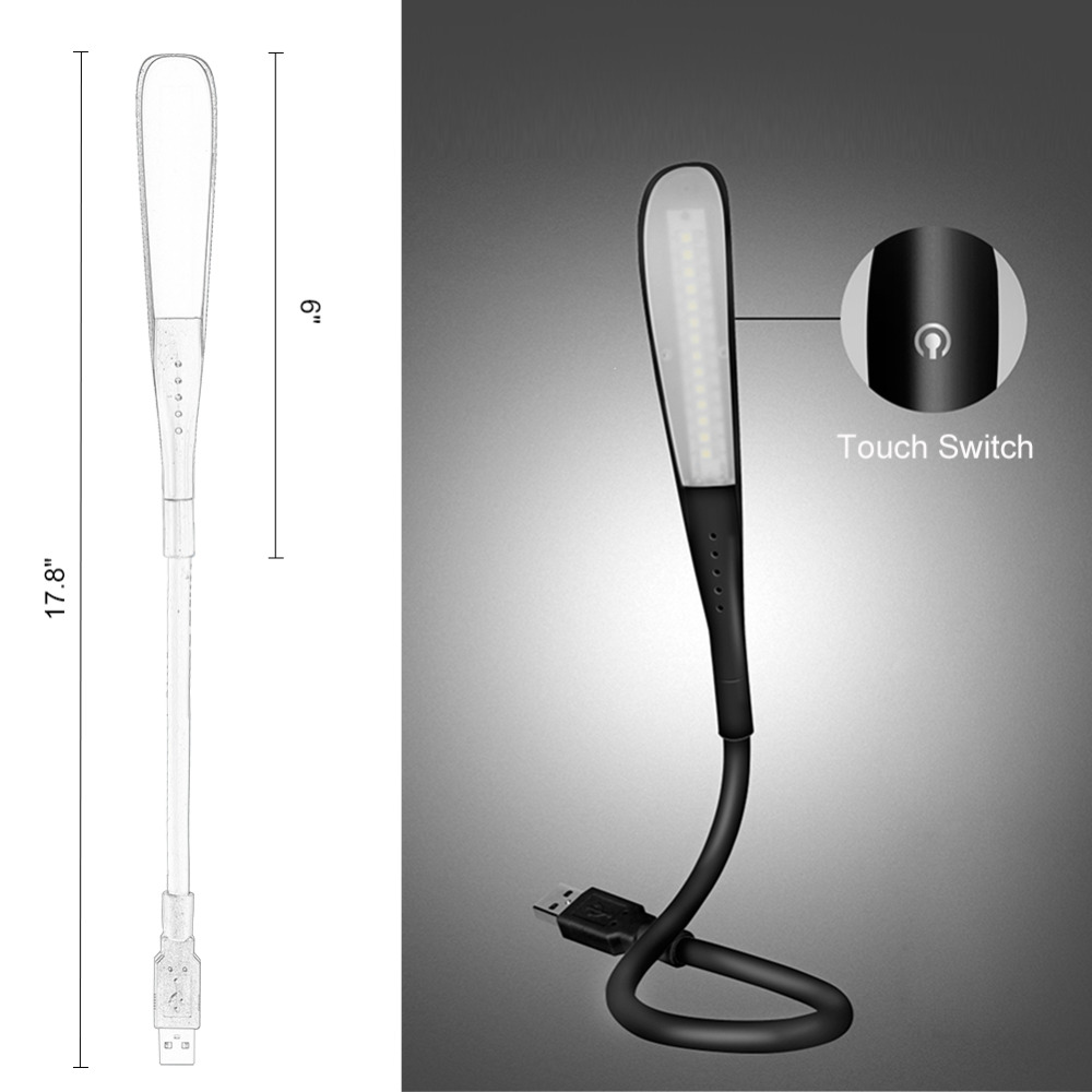 Mini USB Light แล็ปท็อปแบบพกพา - Photography Lighting Book บทวิจารณ์และราคา