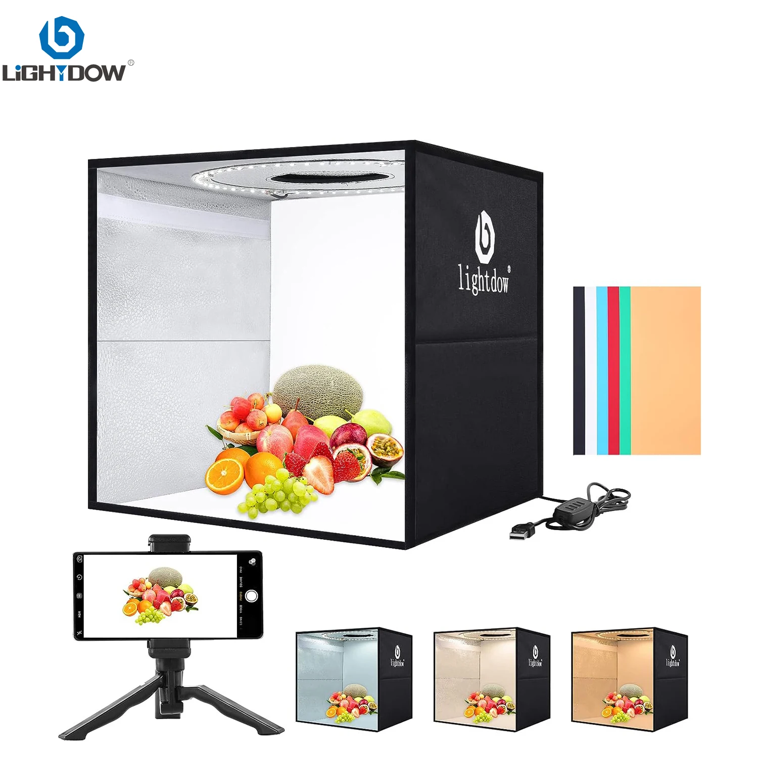 Lightdow Photo Studio Light กล - Photography Lighting And Backdrop บทวิจารณ์และราคา