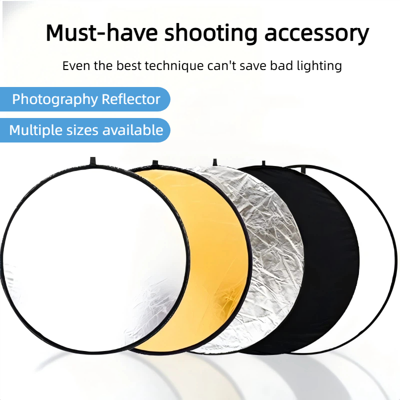แผ่นสะท้อนแสงแบบพกพา 2-in-1 สอ - Photography Lighting Portrait บทวิจารณ์และราคา