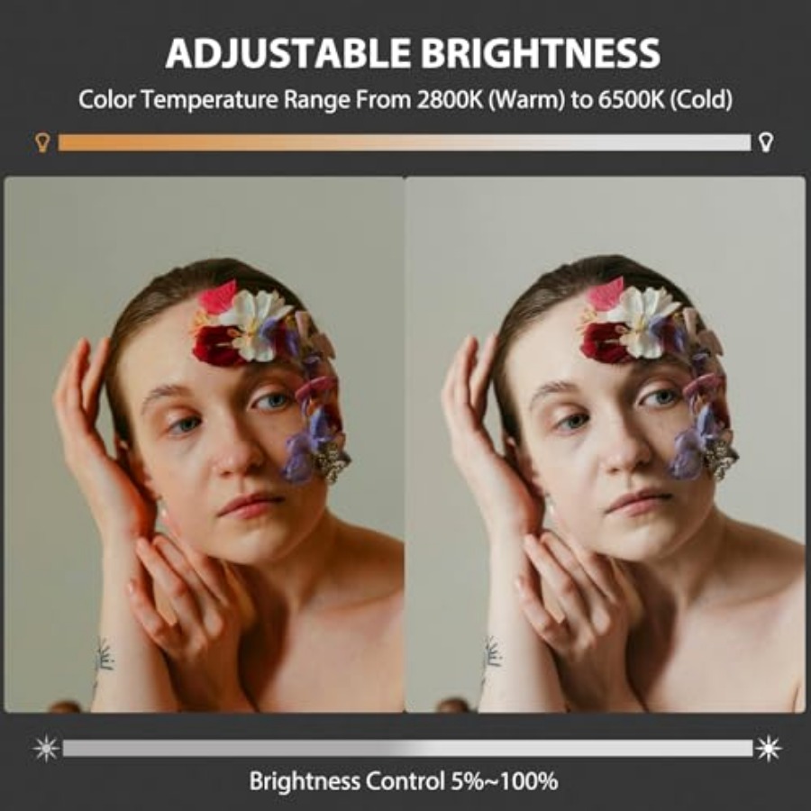 ไฟวิดีโอ LED COB 60W แบบพกพาพร - Photography Lighting Video บทวิจารณ์และราคา