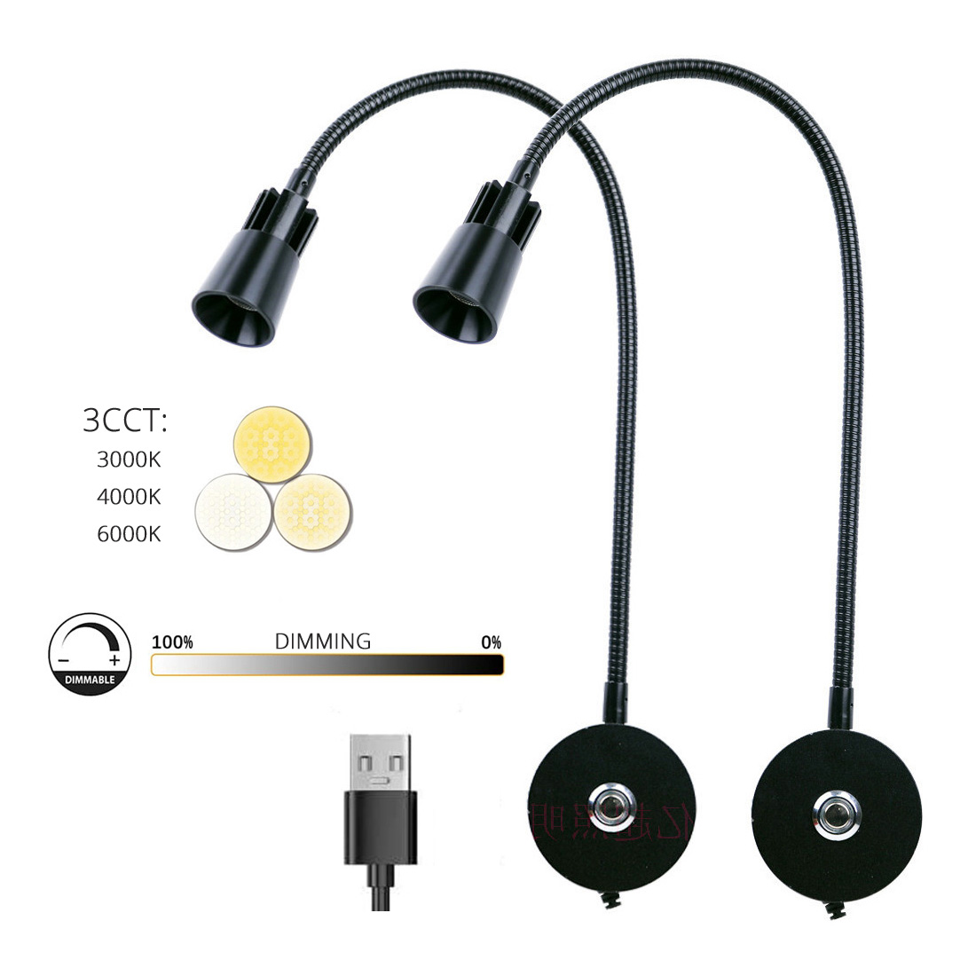 2pcs 5V USB โคมไฟอ่านหนังสือข้ - Photography Lighting Book บทวิจารณ์และราคา