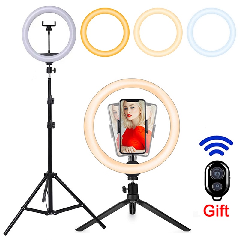 ไฟวงแหวน LED ขนาด 16/26/33 ซม. - Photography Lighting System บทวิจารณ์และราคา