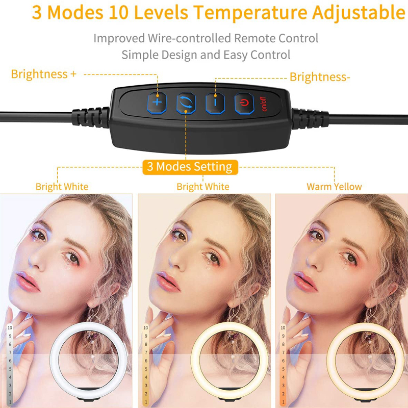 ไฟวงแหวน LED ขนาด 16/26/33 ซม. - Photography Lighting System บทวิจารณ์และราคา
