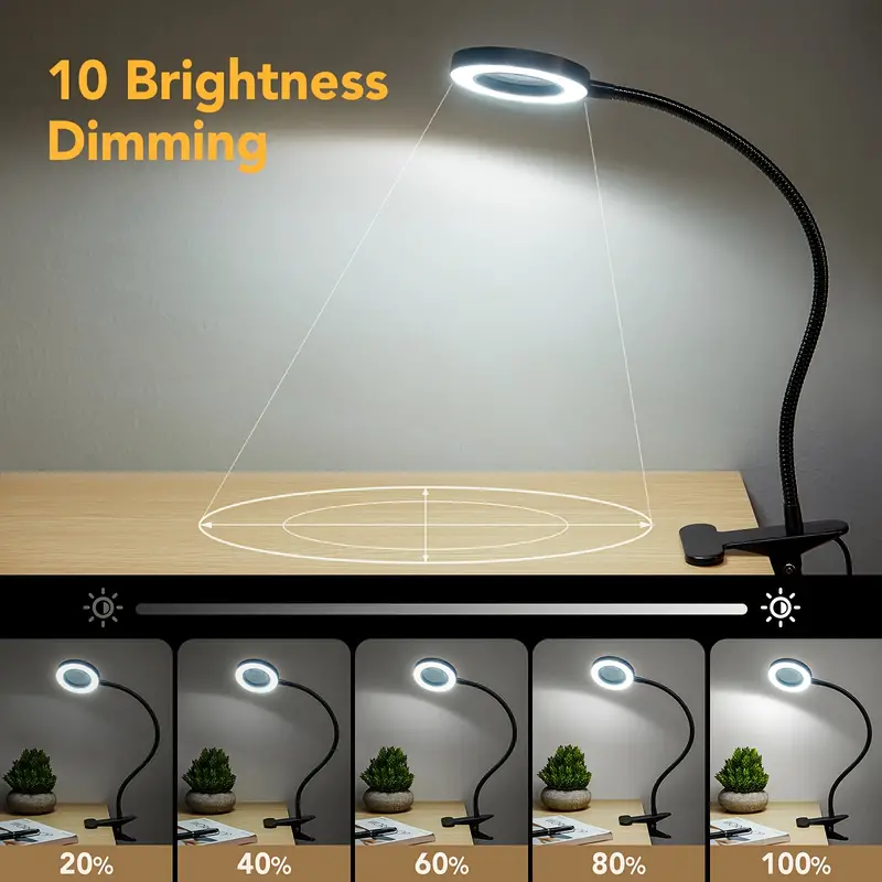 โคมไฟตั้งโต๊ะแบบหนีบพร้อมหลอด  - Photography Lighting Book บทวิจารณ์และราคา