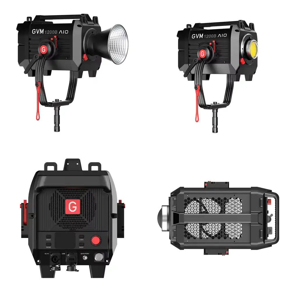 ไฟสปอตไลท์วิดีโอ GVM SD1200B A - Photography Lighting Video บทวิจารณ์และราคา