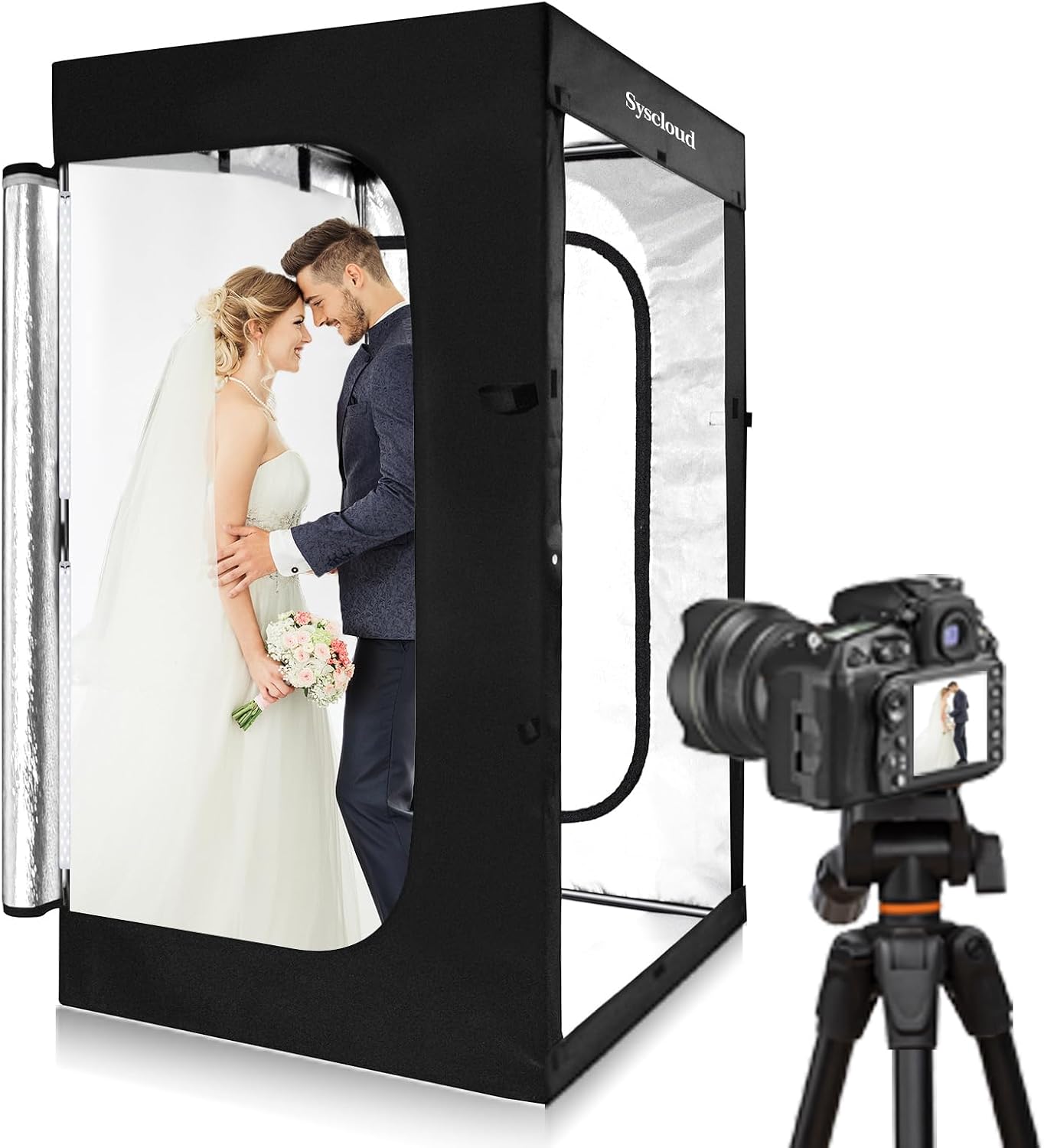 เต็นท์ถ่ายภาพพร้อมไฟ LED ปรับค - Photography Lighting And Backdrop บทวิจารณ์และราคา