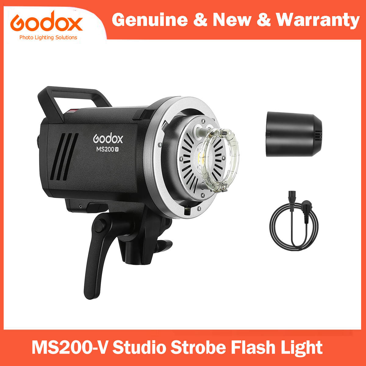 แฟลชสตูดิโอ Godox MS200V 200W  - Photography Lighting Portrait บทวิจารณ์และราคา