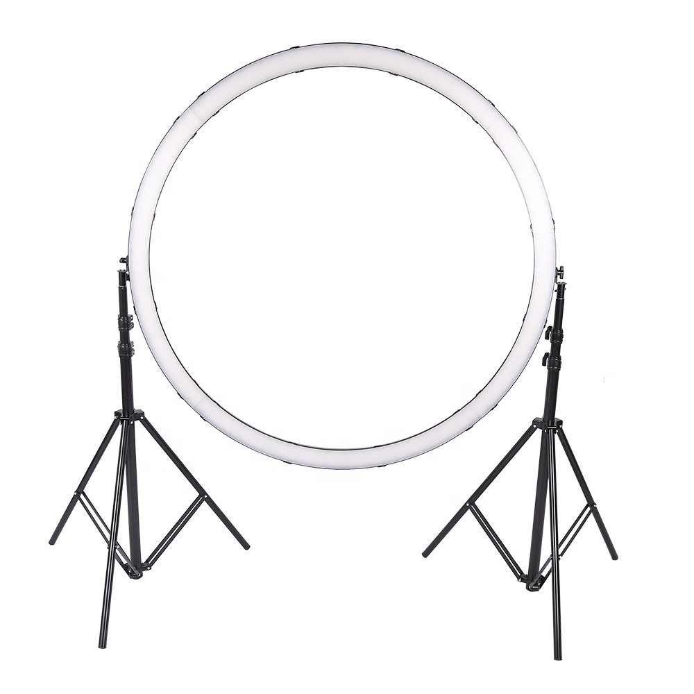 ไฟวงแหวน LED 120W ควบคุมด้วยสา - Photography Lighting Video บทวิจารณ์และราคา