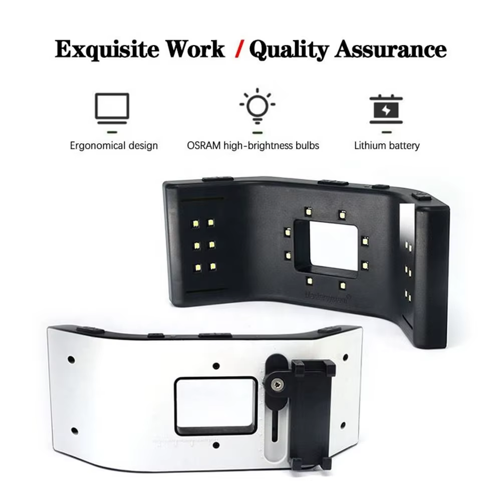 ไฟถ่ายภาพทางทันตกรรม JUMTOP LE - Photography Lighting Video บทวิจารณ์และราคา