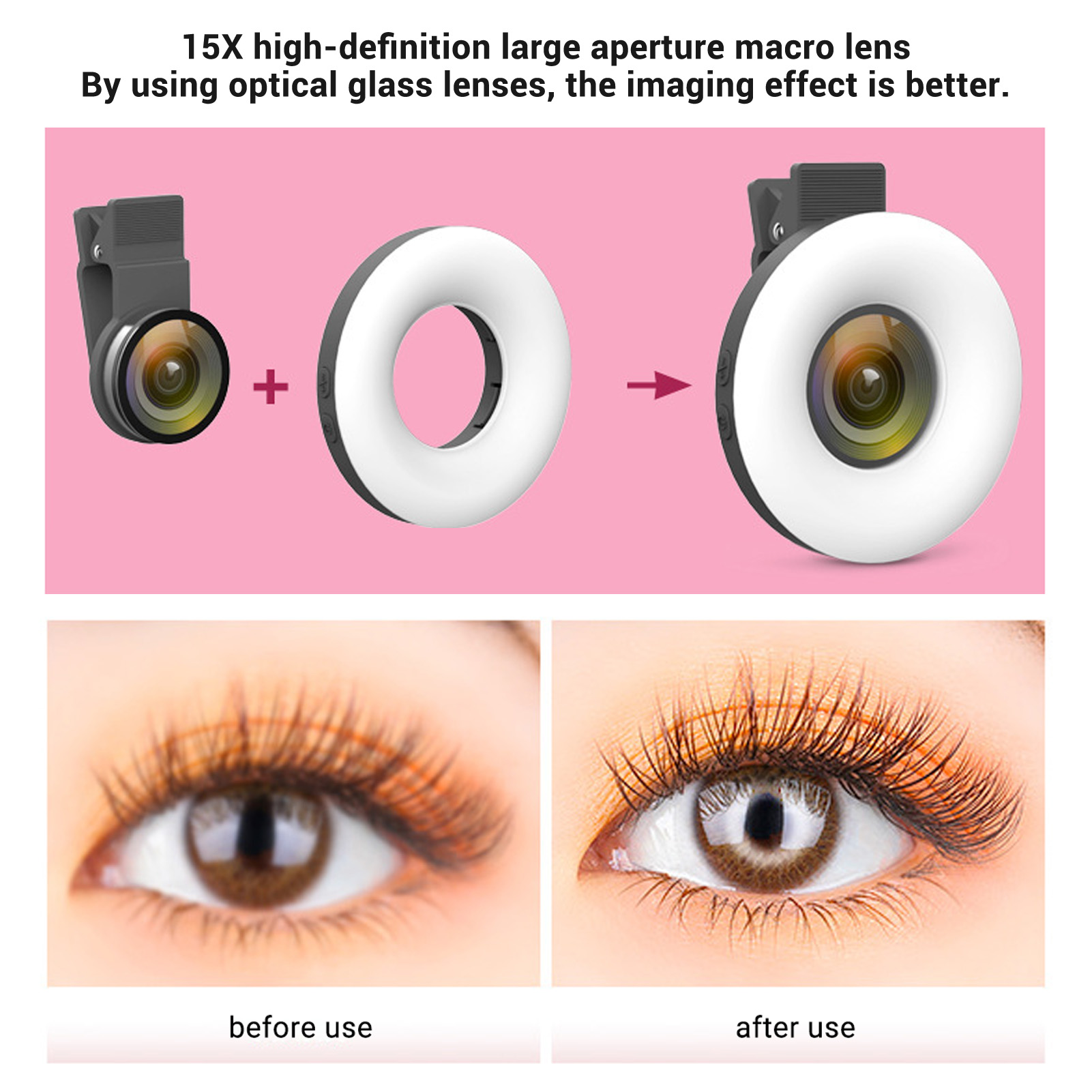 ไฟ LED สำหรับโทรศัพท์มือถือ เล - Macro Photography Led Lighting บทวิจารณ์และราคา
